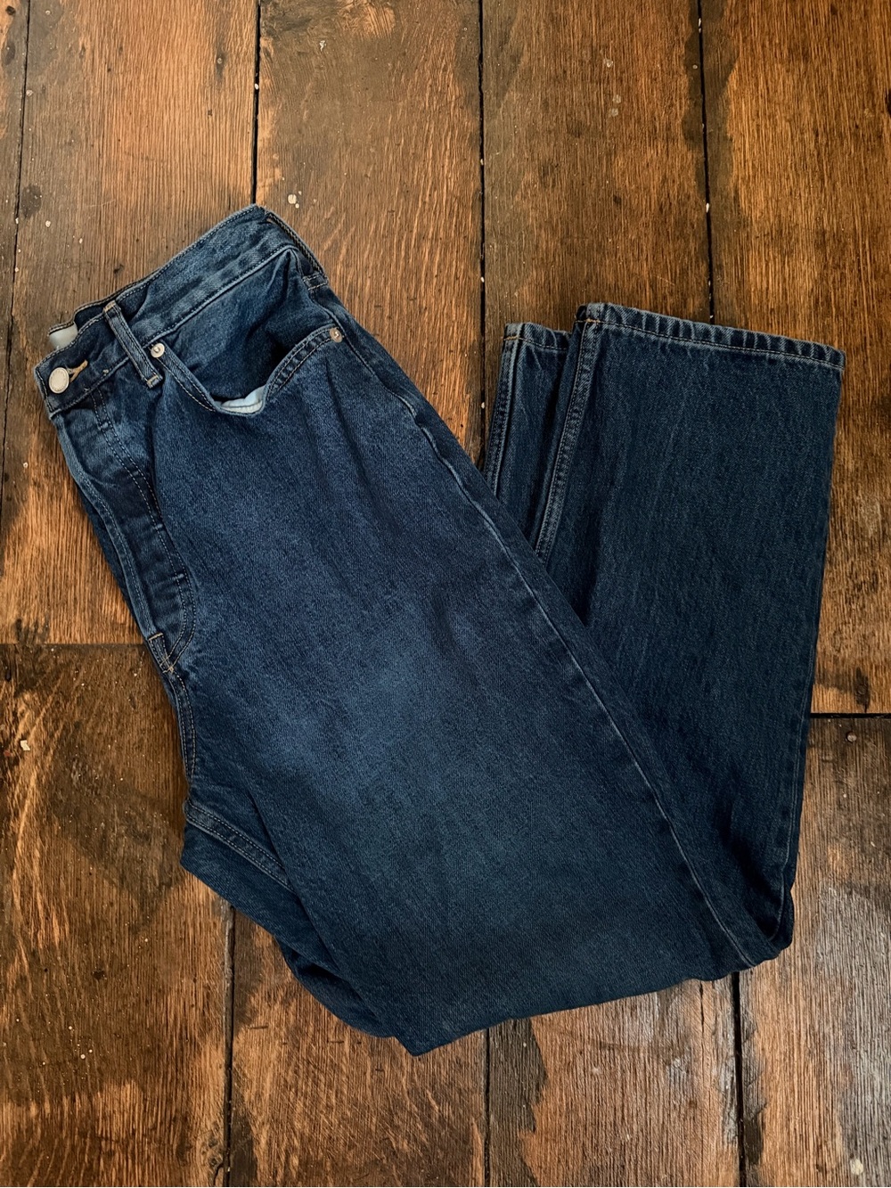 Everlane Women's Dark 90s high rise Jeans